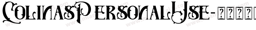 ColinasP ersonalUse字体转换